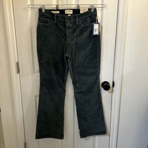 Universal Thread Women’s Teal Corduroy Bootcut Pants 12 Short High Rise NWT